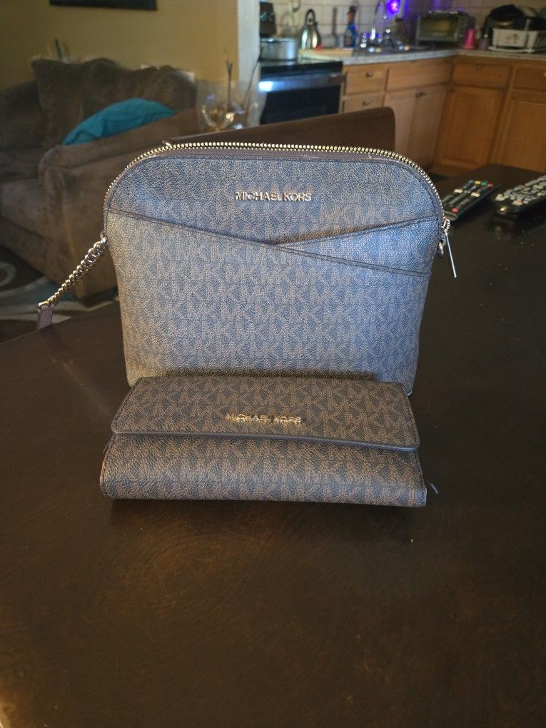 Micheal Kors Purse With Wallet