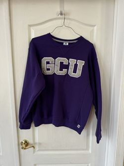 Grand Canyon University Champion Crewneck Sweater Large Purple