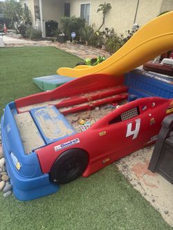 NASCAR Racer Car Bed/sandbox