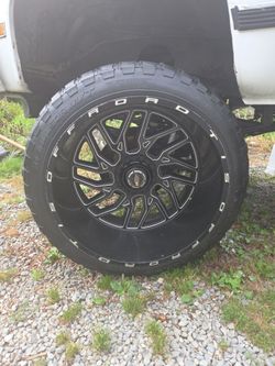 TIS 547 12×24 Off road tires and rims