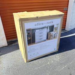 allen + roth Norton 36-in White Undermount Single Sink Bathroom Vanity with Engineered Carrara Engine...