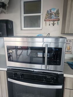 Microwave samsung over the range 30 inch