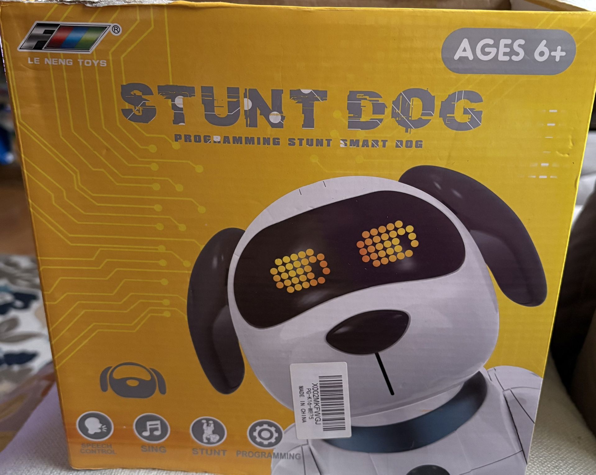 Stunt Dog Robot Toy