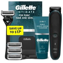 Gillette Intimate Men’s Pubic Hair Grooming Kit $49.99