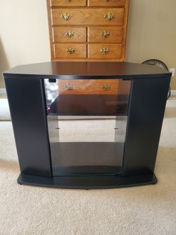 Black Wood Entertainment Center