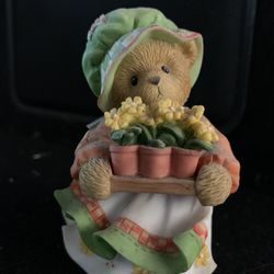 Bear Figurine 3 1/2 Inches  Cute Collectible  - Cherished Teddies Collection 