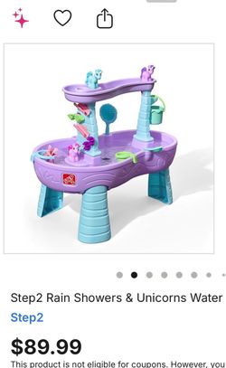 Step2 Rain Showers & Unicorns Water Table