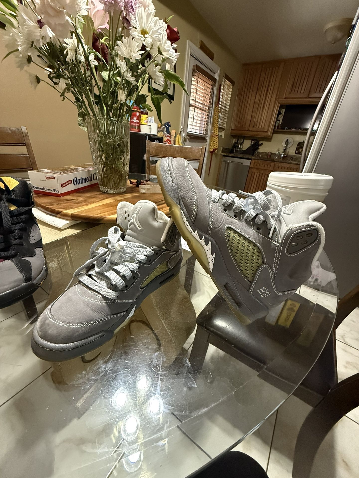 Air Jordan Wolf Grey Size 4Y