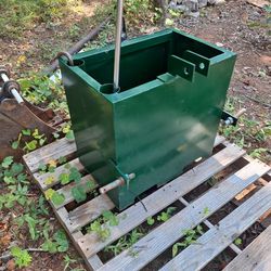 Basket For The Back Of A Farm Tractor 