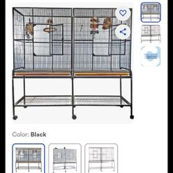 Double Stacked Extra L arge Birdcage "77