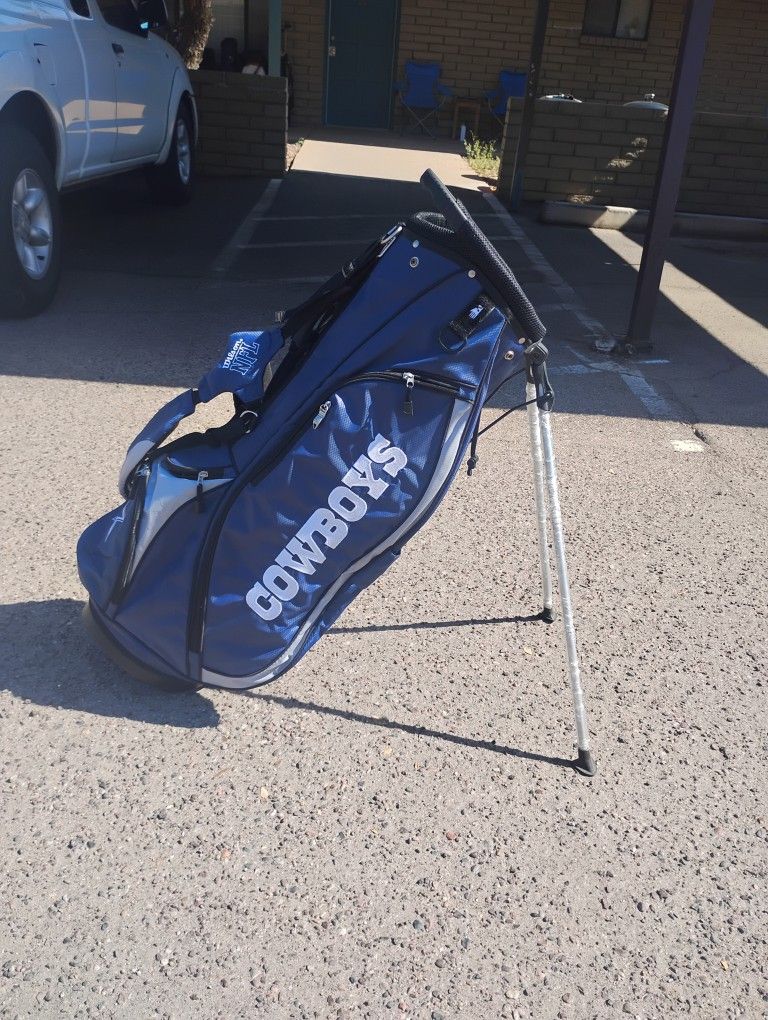 Golf Bag! Golf Clubs! Dallas Cowboys Standbag;