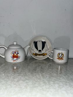 Harry Potter Hufflepuff Ceramic Tea Set