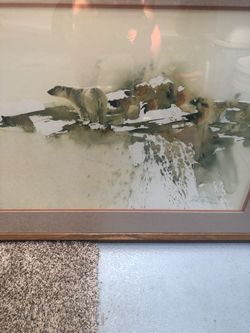 Art Arctic Monarch by Morten Solberg Large Framed