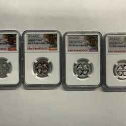 San Antonio Mission PF70 Quarter