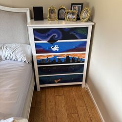 Hand Painted Dresser
