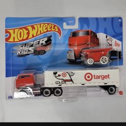 Hot Wheels SUPER RIGS HW BULLSEYE'S BIG RIG TARGET EXCLUSIVE Hard To Find