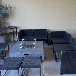 Outdoor Patio Furniture Chair Set