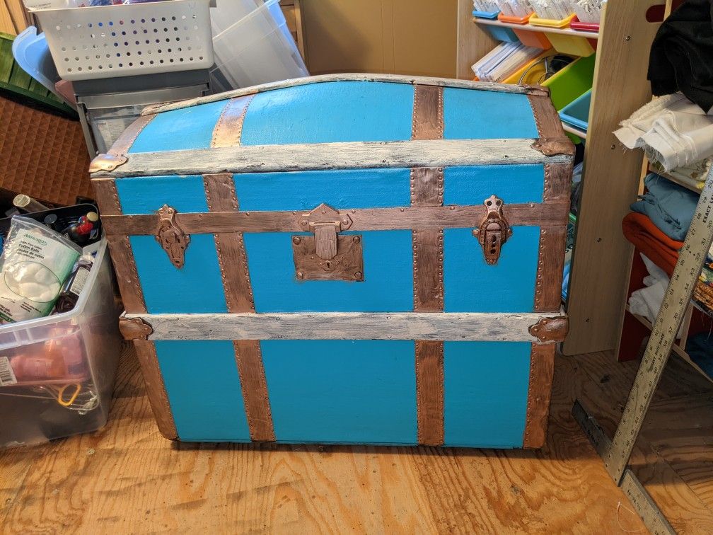 Refurbished Steamer Trunk!!!