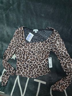 Brand new Leopard Print Long Sleeve