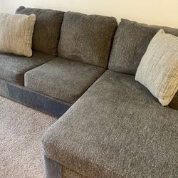 Ashley Furniture Gardiner Sofa Chaise Less Than 2 Years Old - Excellent Condition