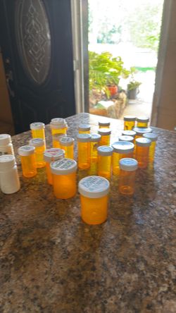 Empty medication bottles for free