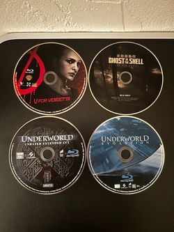 4 Bluray Movies