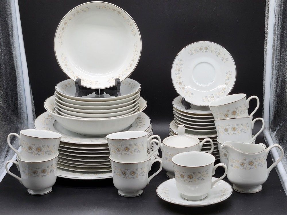 Bone China Gibson China Dinnerware Gibson Elite Lana 16 Piece Bone