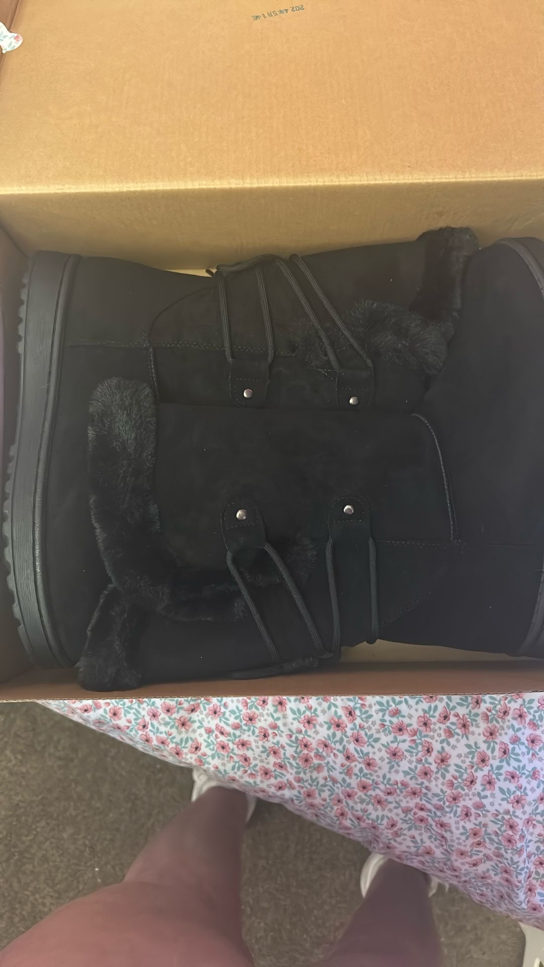 Arizona Jean Co Womens Black Boots Size 9