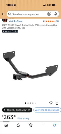 Chevy trax or Buick envista hitch