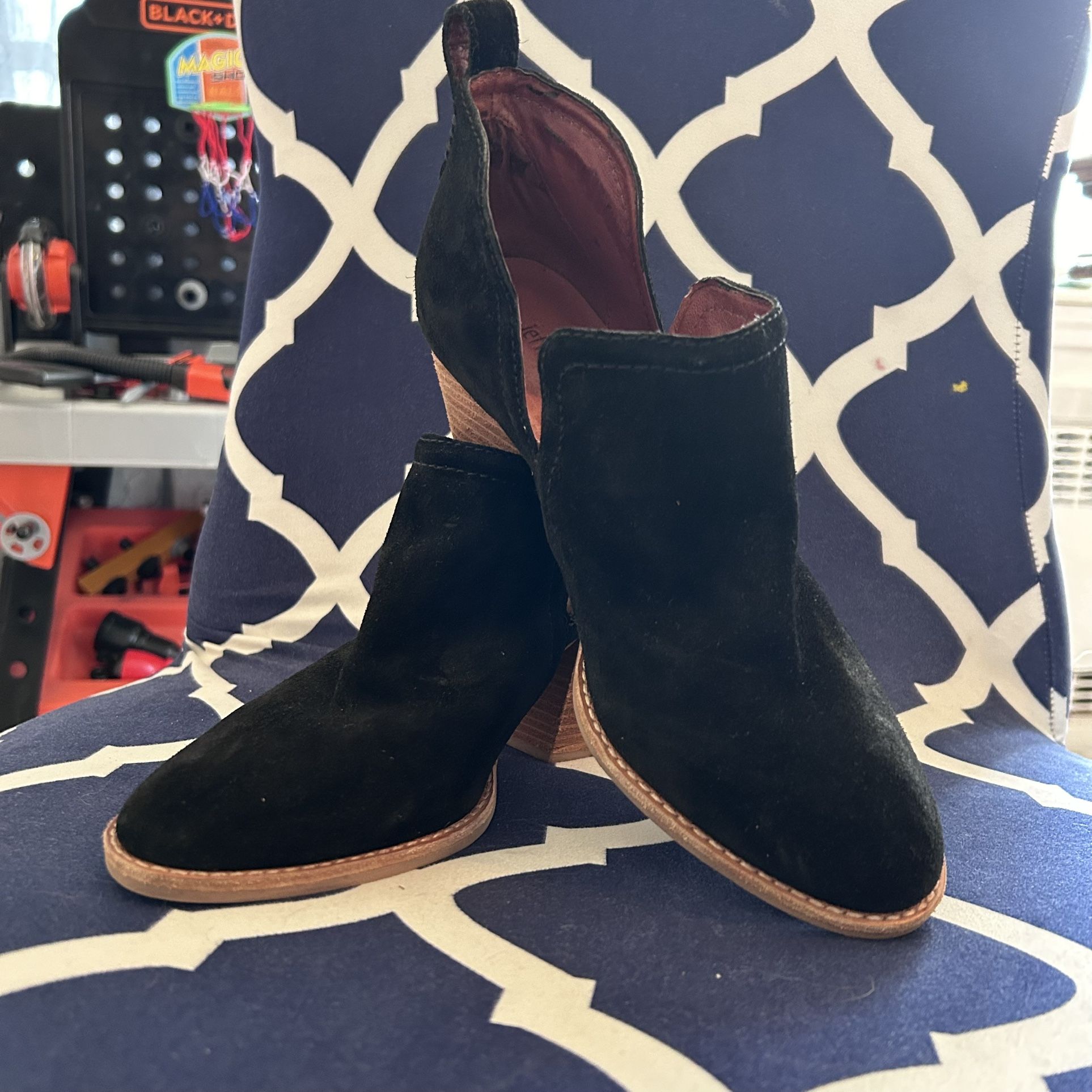 Jeffrey Campbell Black Booties - Size 7.5