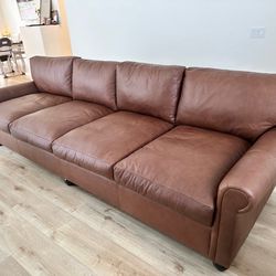 Leather couch