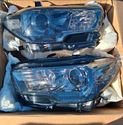 16-20 Toyota Tacoma Headlights Faros Calaveras Micas Luces Headlamps