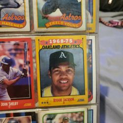 Reggie Jackson Baseball Card