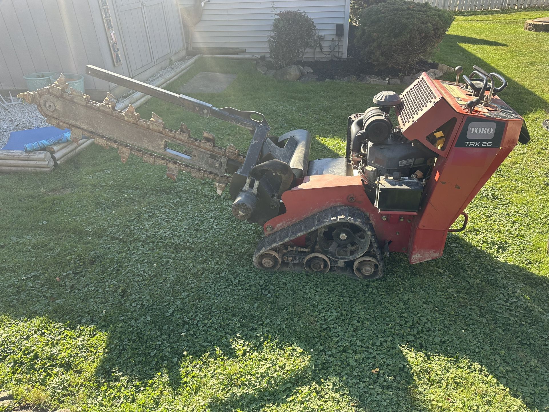 Toro TRX 26 Trencher For Sale