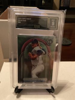 2024 Topps Tribute #40 Nolan Ryan Gem. Mint 9