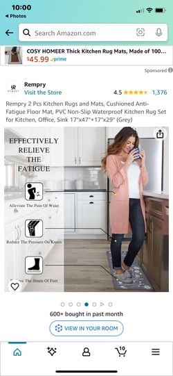 Kitchen Rugs Color Gray