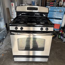 GE GAS STOVE OVEN RANGE WORKING PROPERLY ESTUFA GAS BUENA