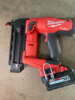 Milwaukee 18 gage cordless nailer