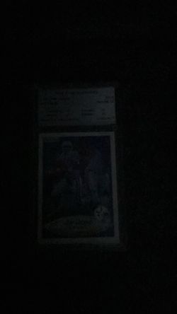 Jeff George 1990 graded 10