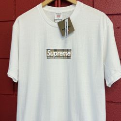 Burberry Box Logo Tee Medium NEW/Unworn
