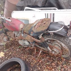 Old Dirt Bike
