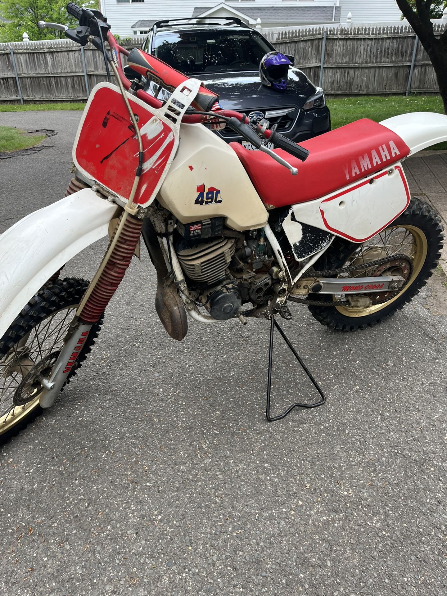 1987 Yamaha Yz 490