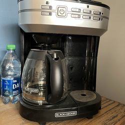 Coffee Maker Pitcher, Pod, And Single Cup