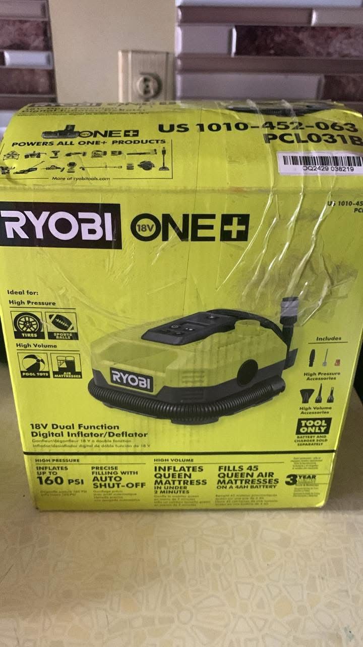 Ryobi Digital Inflator