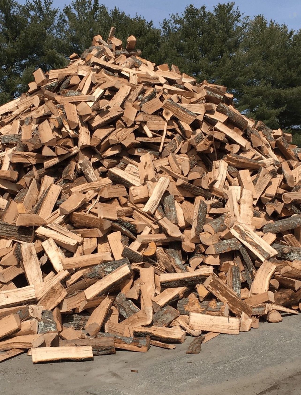 Almond Firewood Split Seasoned 1-2 Years