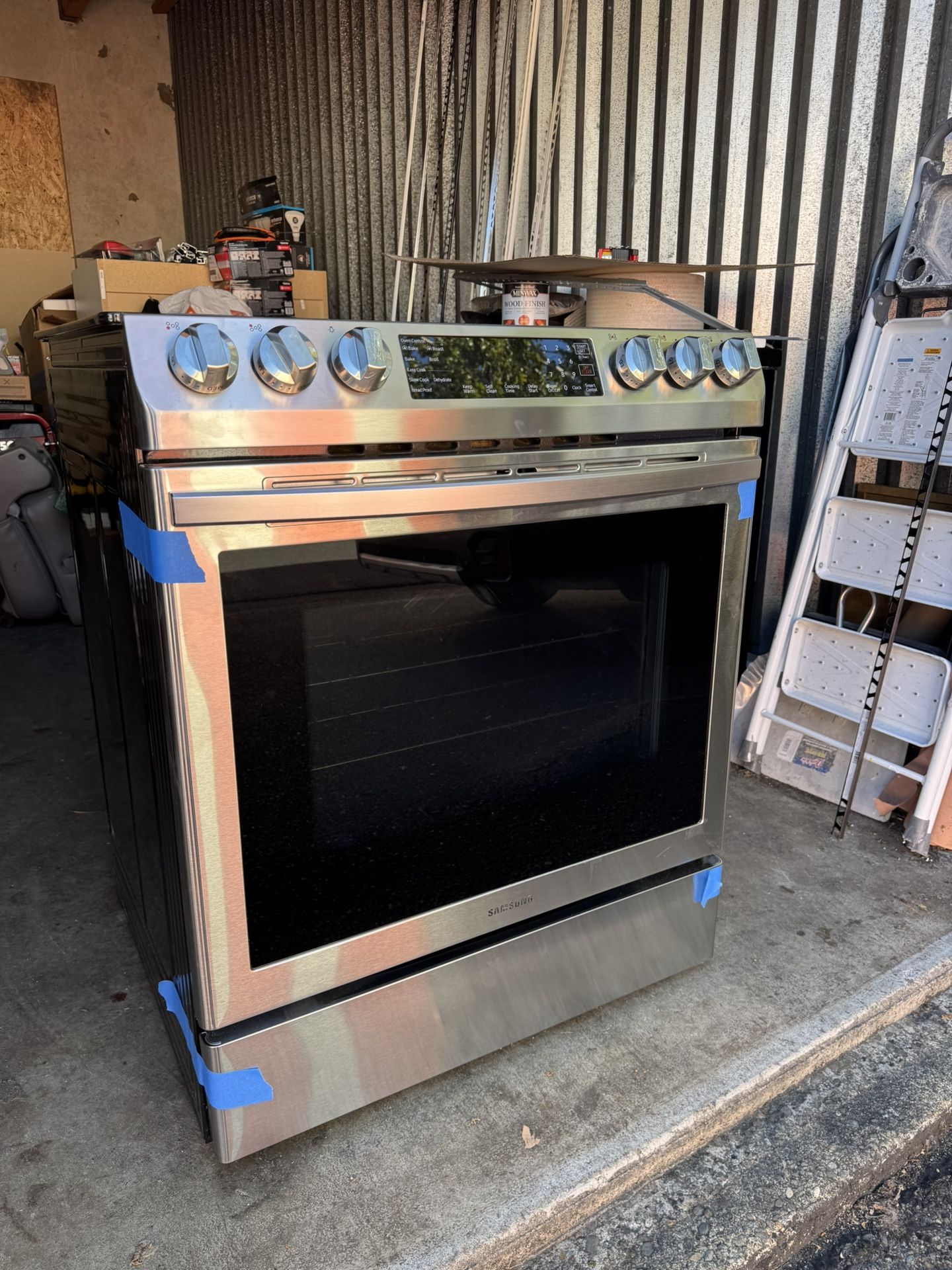 Samsung Stainless Steel Gas Range β Convection Oven β Great Condition