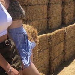 Pagaz Fashion Blue Skirt 