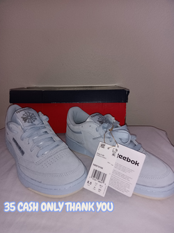 Reebok Club C 85 Sneakers Blue Suede.