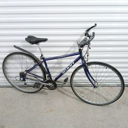 Giant Innova Hybrid Bike 16" Fits Riders 5'3"-5'7" Adult 21 Speed Purple Step Through Rear Fender Lightweight Cruise Commuter Tour