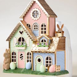 Trending! BATH & BODY WORKS💕🌷🐰EASTER VILLAGE 🐰🌷💕Nightlight Projector Wallflowers Fragrance Plug